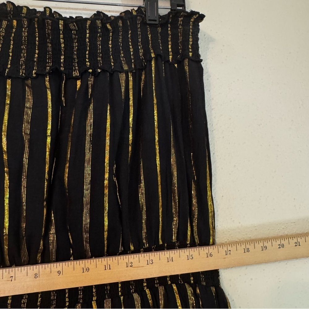 Y2K Boho Peasant Maxi Dress Embroidered Strapless
Smocked Tiered Venus
Beachy - Picture 14 of 14